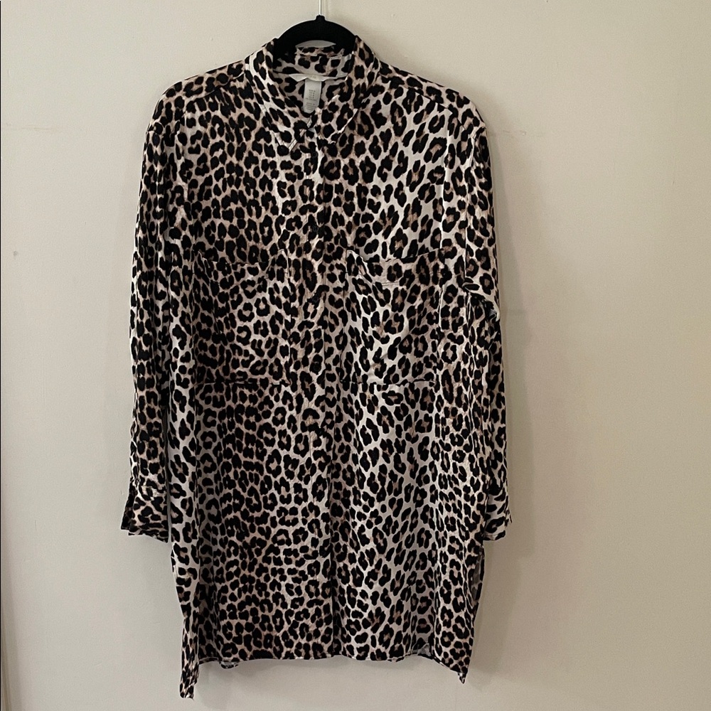 H&M Animal Print Shirt